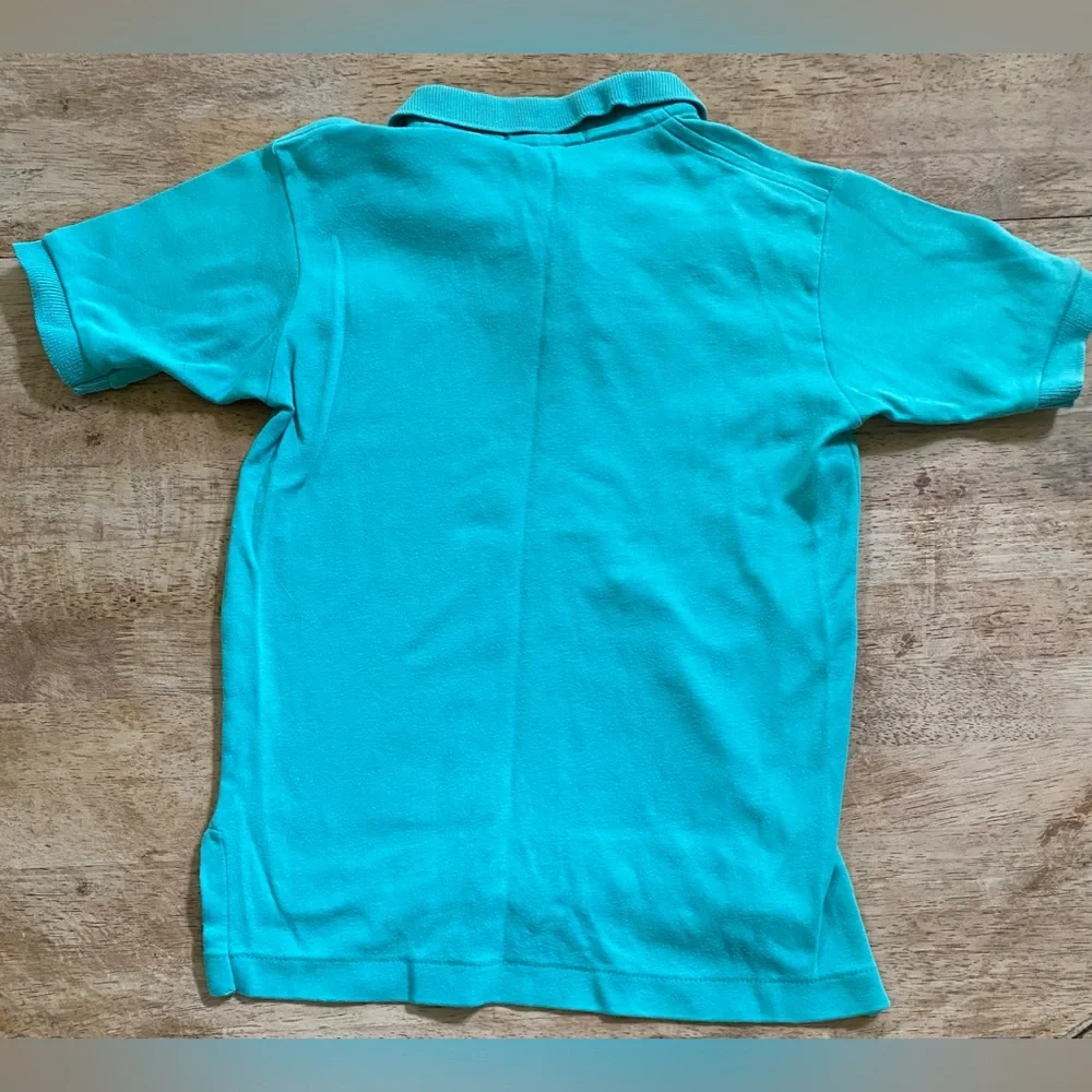 Vintage Polo by‎ Ralph Lauren Boy’s Sz 7 SeaFoam Green Short Sleeve Cotton Polo